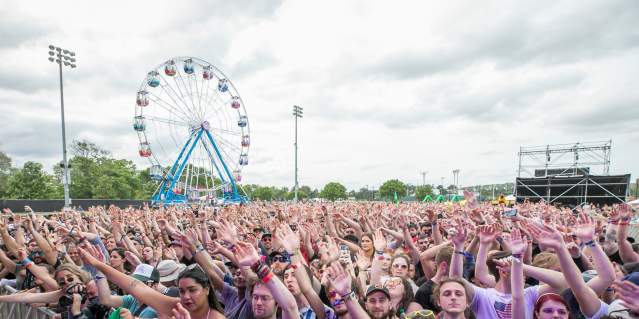 Ferris Wheel at the 2022 Boston Calling Music Festival