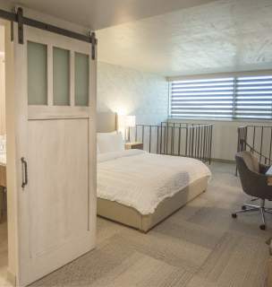 Suite room at the rushmore hotel in downtown rapid city, sd