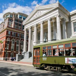 Gallier Hall- Central Business District- Streetcar
