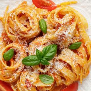 Plate of pasta