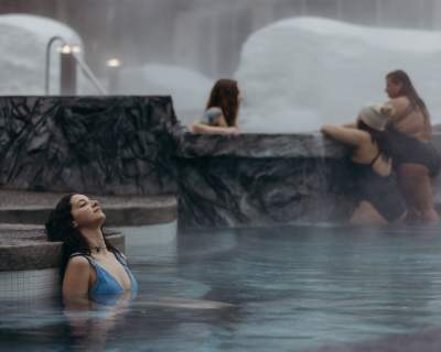 Relaxation Pool at Alyeska Nordic Spa