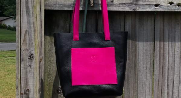 Hot Mess Leather Goods tote