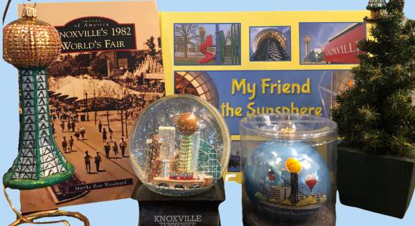 World's Fair Ornaments and Snow Globes
