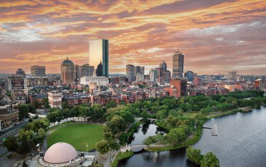 Boston Skyline from the Esplanade