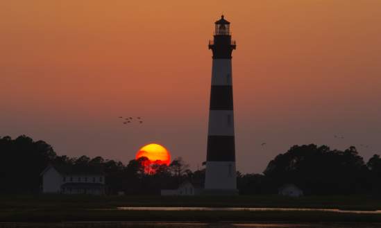 Bodie Island Lighthouse | Outer Banks Sunset