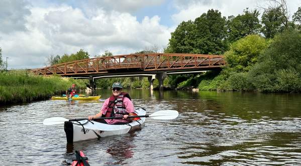 Kayaking Sheboygan River