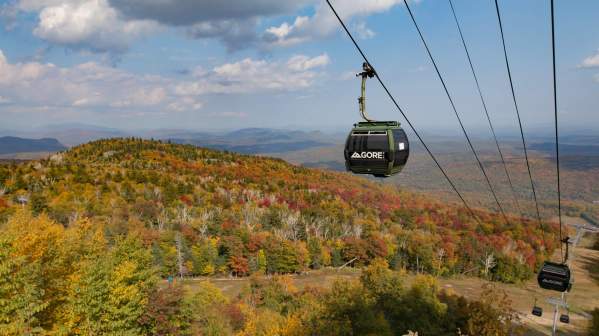 Gondola Scenic Skyride Fall View at Gore Mountain