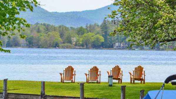 Adirondack Chairs in Hague along Lake George