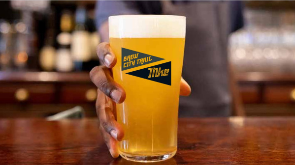 Brew City Trail MKE Logo Beer