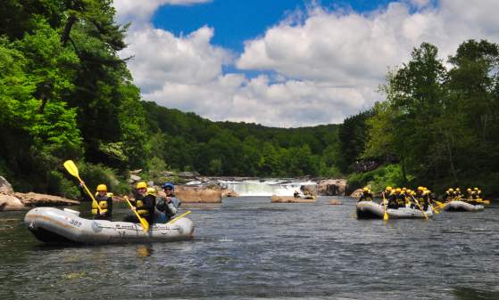 White Water Rafting on the Youghiogheny River, Ohiopyle State Park