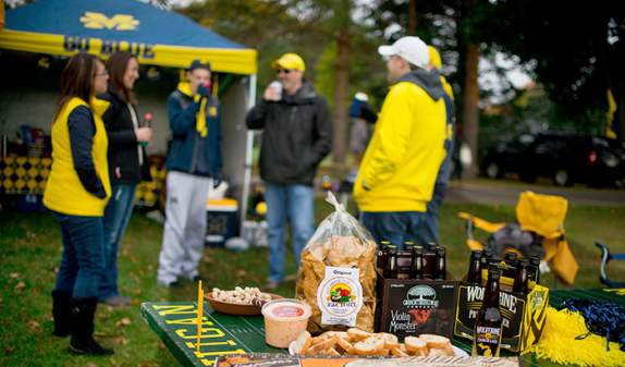 U-M Football Tailgating
