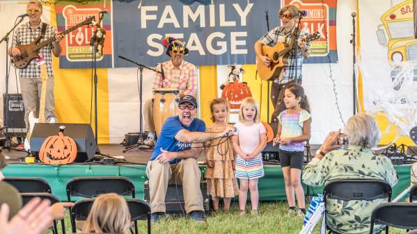 Richmond Folk Festival kids area