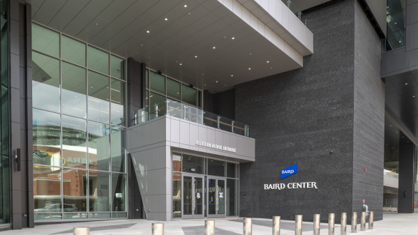 Baird Center Entrance - Kilbourn Ave.