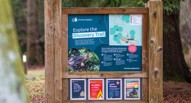 Reptile Centre Trail - Sign