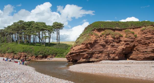 Budleigh geology