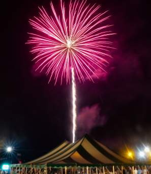 Fireworks at Smoke Eaters Jamboree