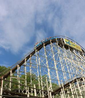 The Comet at Six Flags Great Escape