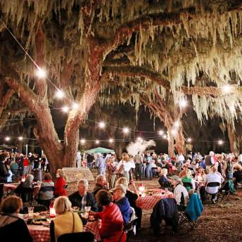 Land Trust Oyster Roast on St. Simons Island