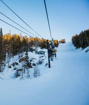 Ski Lift at Hogadon