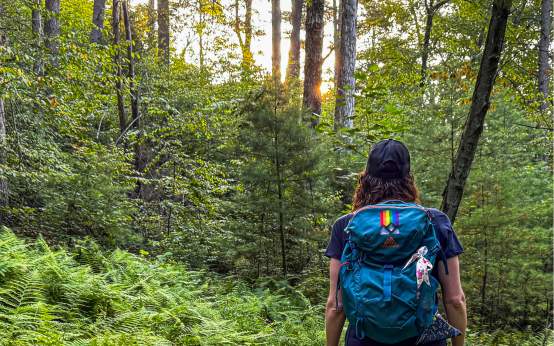 Hiker Nature Park