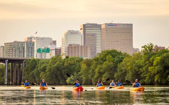 River activities kayak