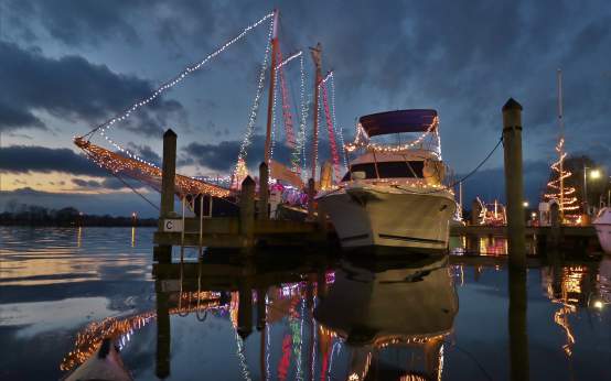 Christmas Boats