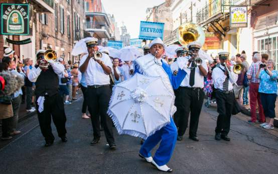 French Quarter Festival Second Line