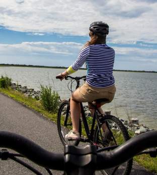 Biking at Assateague Island