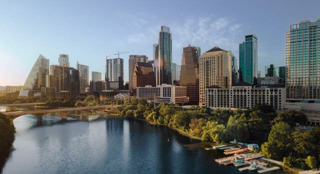 Image of the Downtown Austin skyline.