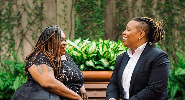 LGBT Couple Enjoying New Orleans