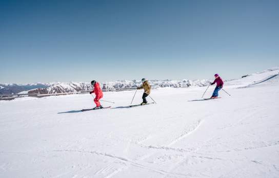 People skiing at Cardrona Alpine Resort