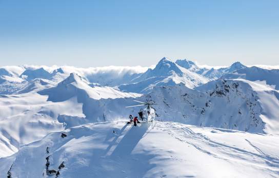Heliskiing near Queenstown in the Southern Alps - Southern Lakes Heli
