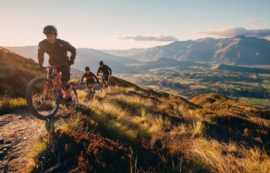 Friends Mountain Biking Coronet Peak