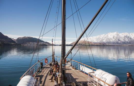 TSS Earnslaw Vintage Steamship Cruise in Winter