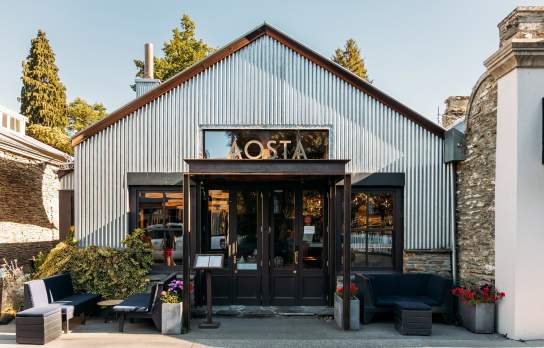Exterior of Aosta Arrowtown