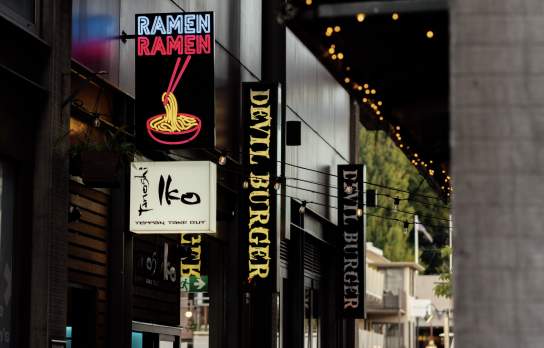 Tanoshi Ramen Ramen in Queenstown Town Centre