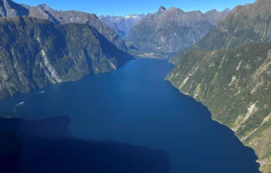Milford Sound From Above with Adele Heidenreich