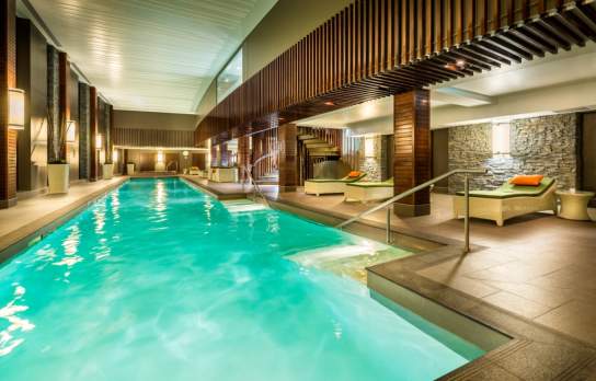 Indoor Swimming Pool at Eforea Spa, Hilton