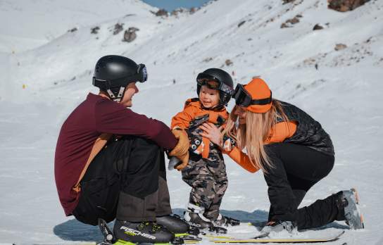 Family Spring Ski Trip at The Remarkables