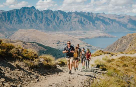 Skyline Guided Walks up Ben Lomond, Queenstown, New Zealand