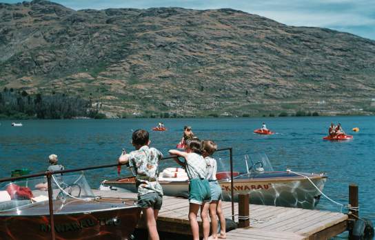 Kawarau and Kawarau Two on Lake Wakatipu – Image courtesy of KJet.