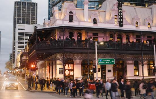 Perth City The Royal Night CBD