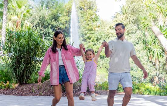 Family at Perth Zoo