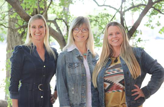 Amarillo CVBs sales team - Amy Tarr, Mary Ramirez, Stephanie Andrews