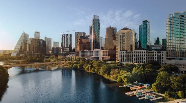 Image of the Downtown Austin skyline.