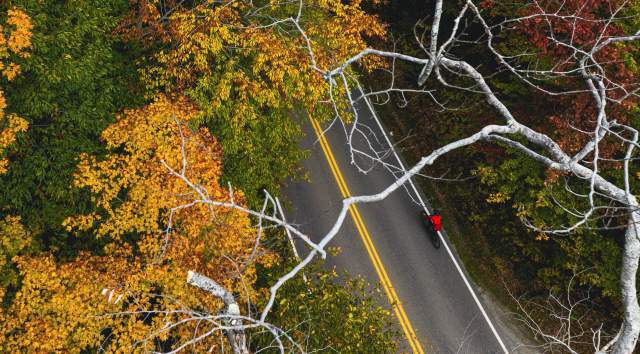 A fall day on the Burlington Bike Path