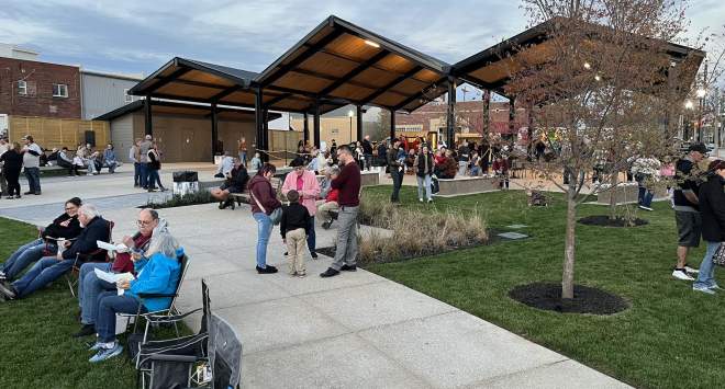 An event at the Washington Commons
