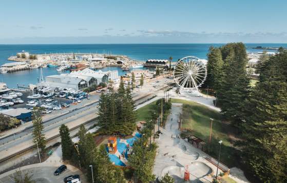 Fremantle Drone Shot