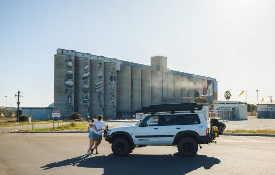 Drive the PUBLIC Silo Trail from Northam