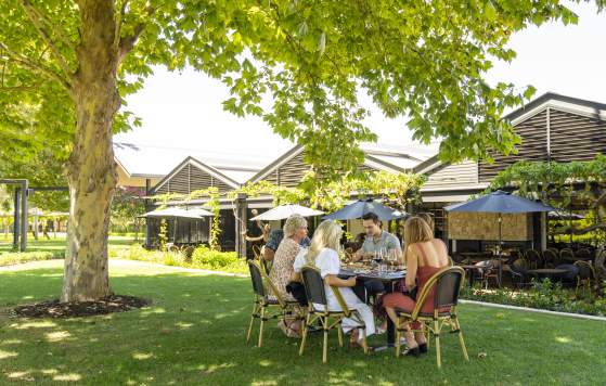 Dining at Sandalford Winery, Swan Valley